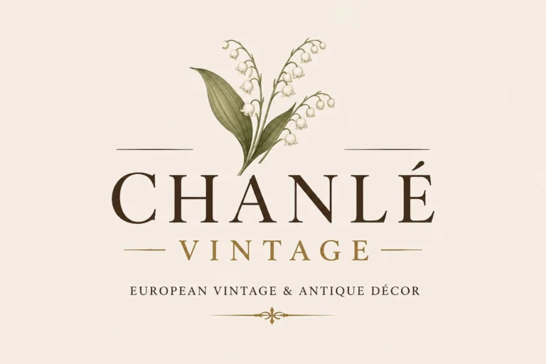 chanle vintage european antique decor logo Horizontal